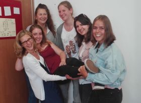 Alumnas con profe